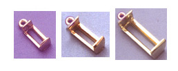 Examples of Dangle Pendants for Tourmaline Cut Faceted Gems