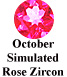 October Simulated Rose Zircon Example