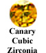 Canary Yellow Cubic Zirconia Example