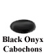 Black Onyx Cabochon Example