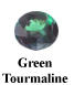 Green Tourmaline Example