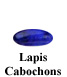 Lapis Cabochon Example