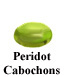 Peridot Cabochon Example