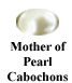 Mother of Pearl Cabochon Example